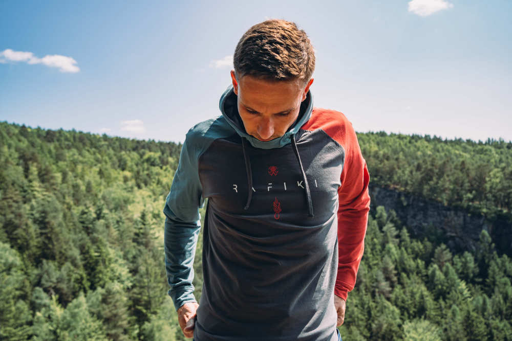 Mikina RAFIKI Traverse - příjemný kousek | Lezec-shop.cz