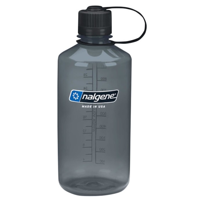 Levně Láhev Nalgene Narrow Mouth 1000 ml Sustain Gray
