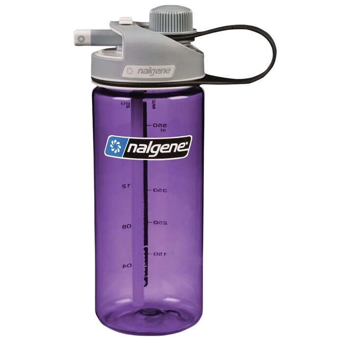 Levně Láhev Nalgene MultiDrink Purple w/Gray Cap Sustain