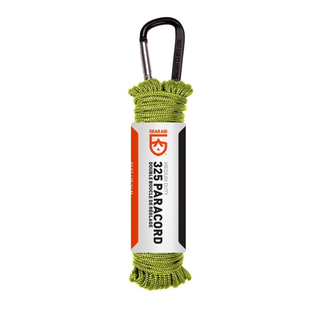 Levně Paracord šňůra Gear Aid 325 PARACORD green