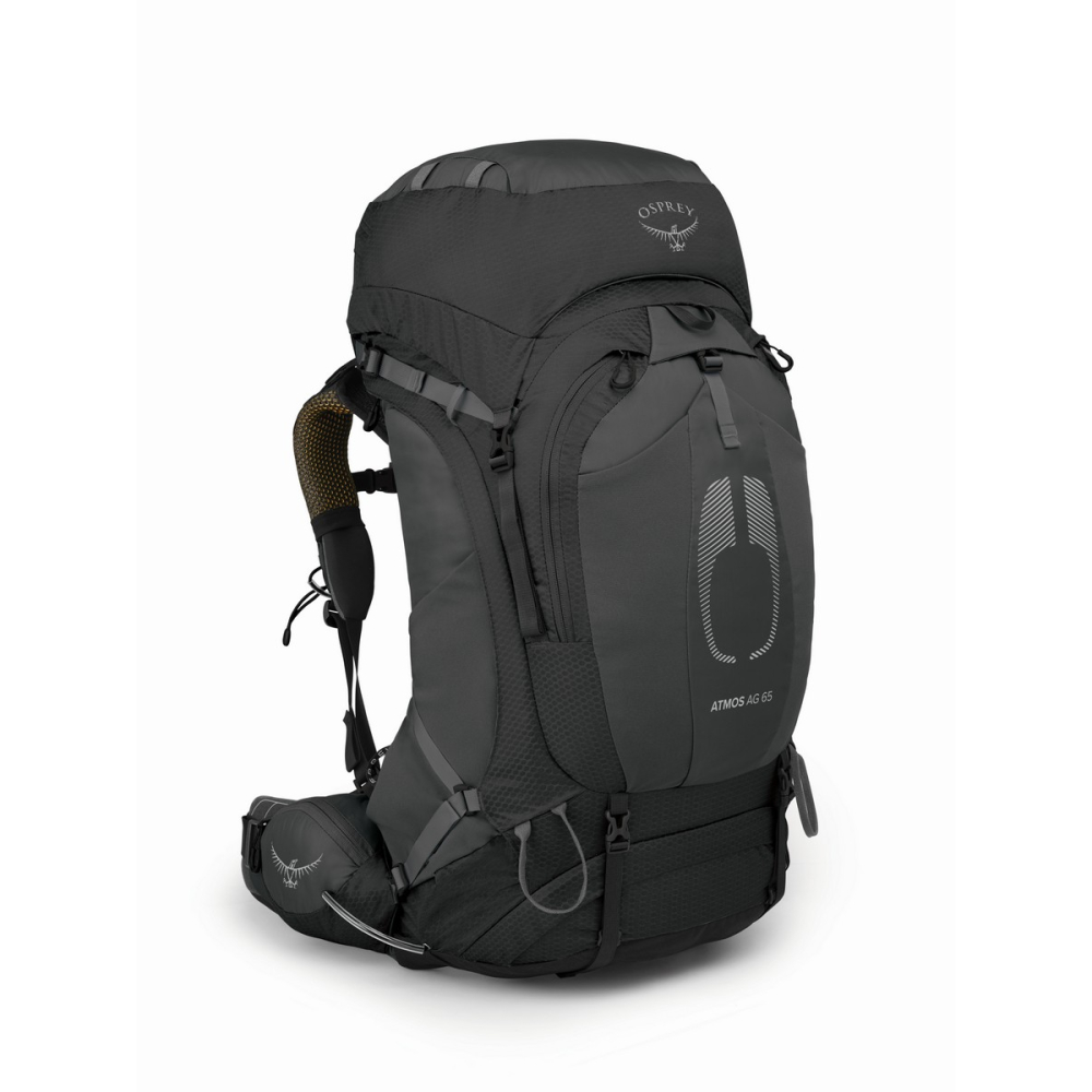 Turistický batoh Osprey ATMOS AG 65 black|S-M