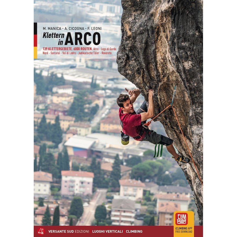 Lezecký průvodce Klettern in Arco 2026-německá verze