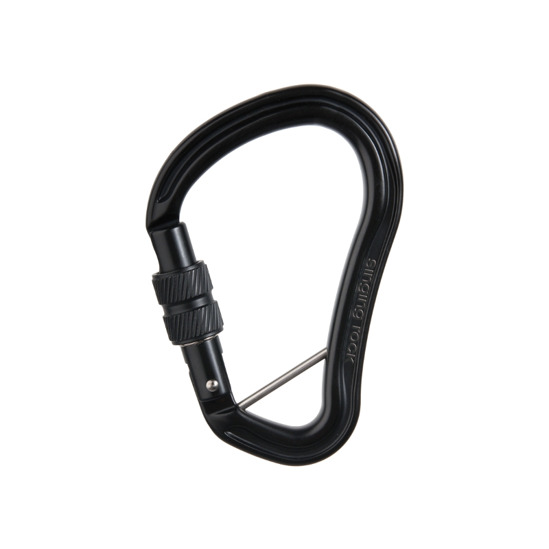 Levně Karabina Singing Rock Hector screw BC Black