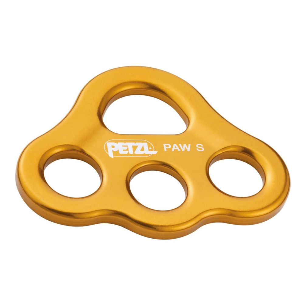 Levně Kotvící deska Petzl PAW S Zlatá