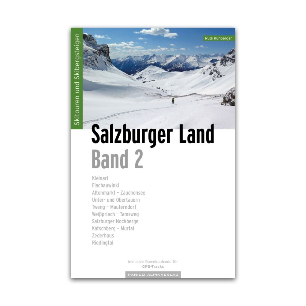 Levně Skialpinistický průvodce Salzburger Land band 2 + GPS souřadnice