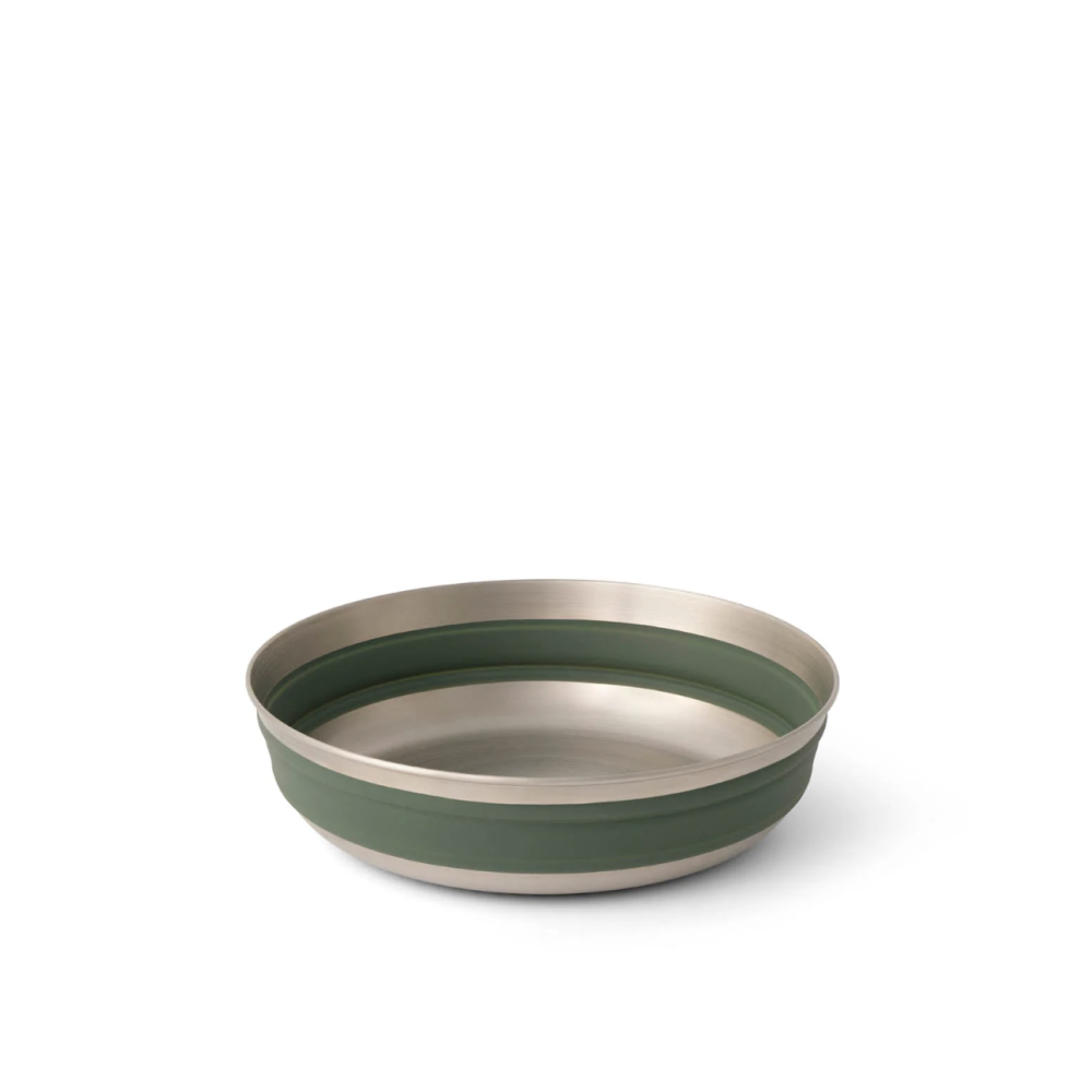 Levně Skládací miska Sea To Summit Detour Stainless Steel Collapsible Bowl L green