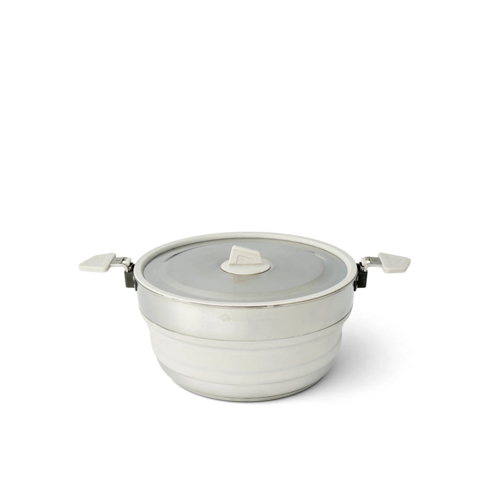 Levně Skládací hrnek Sea To Summit Detour Stainless Steel Collapsible Pot 5L grey